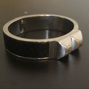 Michael Kors - snakeskin & rivet bangle